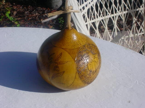 Jackie Hall Gourd Art